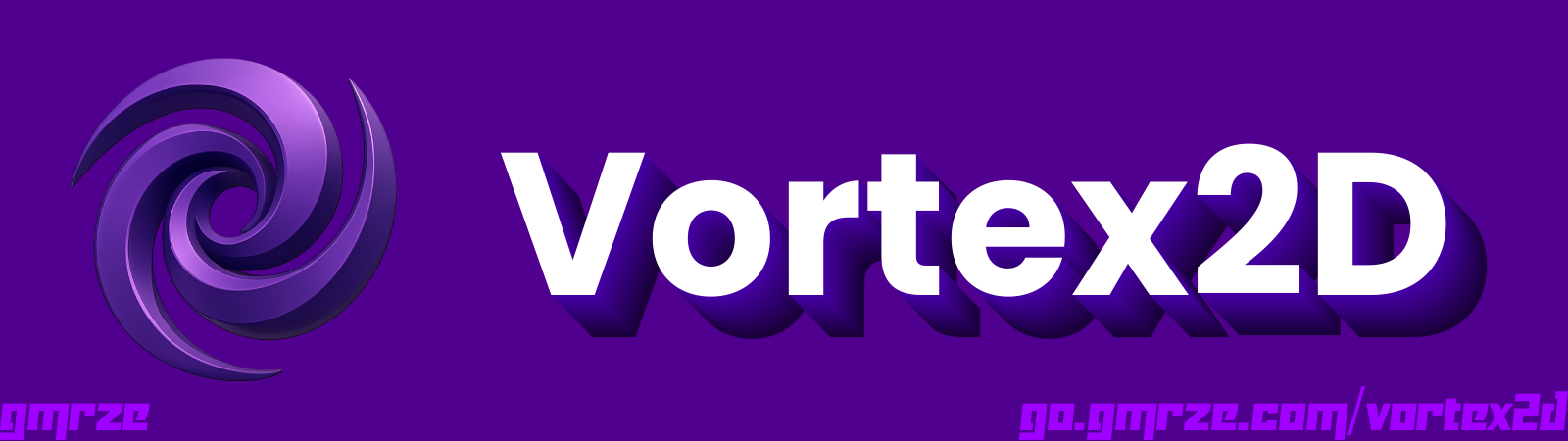 Vortex(2D) Game Engine Banner